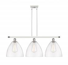 Innovations Lighting 516-3I-WPC-GBD-122 - Bristol - 3 Light - 39 inch - White Polished Chrome - Cord hung - Island Light