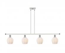 Innovations Lighting 516-4I-WPC-G461-6 - Norfolk - 4 Light - 48 inch - White Polished Chrome - Cord hung - Island Light
