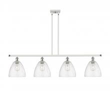 Innovations Lighting 516-4I-WPC-GBD-94 - Bristol - 4 Light - 48 inch - White Polished Chrome - Cord hung - Island Light