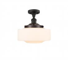 Innovations Lighting 517-1CH-OB-G691-12 - Bridgeton - 1 Light - 12 inch - Oil Rubbed Bronze - Semi-Flush Mount