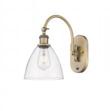 Innovations Lighting 518-1W-BB-GBD-752 - Bristol - 1 Light - 8 inch - Brushed Brass - Adjustable Swing Arm