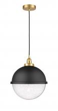 Innovations Lighting 616-1PH-SG-HFS-124-BK - Edison - 1 Light - 13 inch - Satin Gold - Mini Pendant