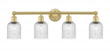Innovations Lighting 616-4W-SG-G559-5SDY - Bridal Veil - 4 Light - 32 inch - Satin Gold - Bath Vanity Light
