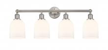 Innovations Lighting 616-4W-SN-G558-6GWH - Bella - 4 Light - 33 inch - Brushed Satin Nickel - Bath Vanity Light