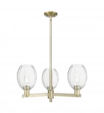 Innovations Lighting 716-3CR-AB-G459-6CL - Preston Bulb - 3 Light - 18 inch - Antique Brass - Flush Mount