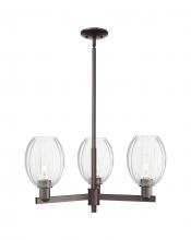 Innovations Lighting 716-3CR-OB-G459-6CL - Preston Bulb - 3 Light - 18 inch - Oil Rubbed Bronze - Flush Mount