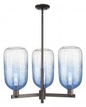 Innovations Lighting 716-3CR-OB-G482-7SB - Brookhaven Cloche - 3 Light - 18 inch - Oil Rubbed Bronze - Flush Mount