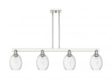 Innovations Lighting 716-4I-PN-G459-6CL - Preston Bulb - 4 Light - 48 inch - Polished Nickel - Cord hung - Island Light