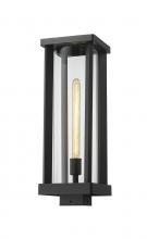 Z-Lite 586PHBS-BK - 1 Light Outdoor Post Mount Fixture