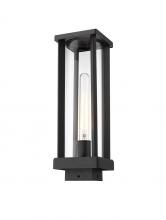 Z-Lite 586PHMS-BK - 1 Light Outdoor Post Mount Fixture