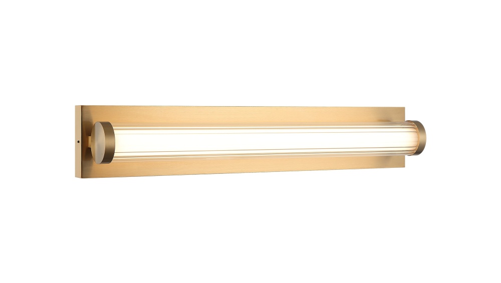 Athena Aged Gold Brass Wall Sconce