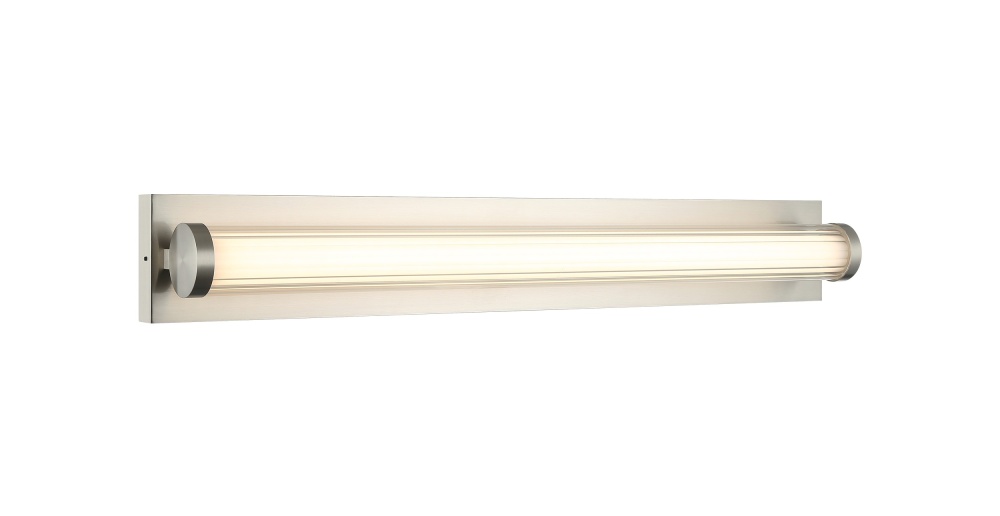 Athena Brushed Nickel Wall Sconce