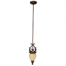 Capital 3820GB - One Light Gilded Bronze Down Mini Pendant