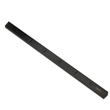 American Lighting ATOM-120V-40-BK - ATOM 40INCH POWER STRIP BLACK FINISH 4 20A TR RECEPTACLES 2 USB 1 RESET SWITCH