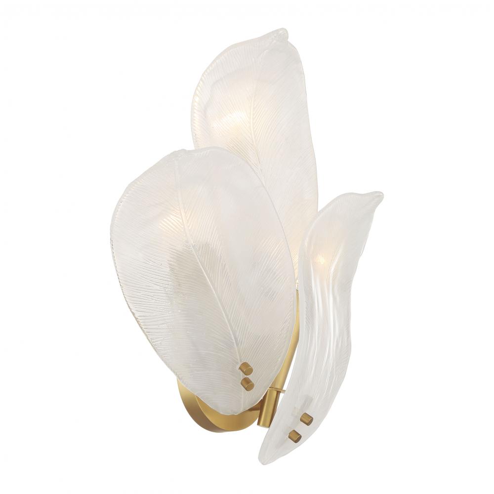 3 LIGHT WALL SCONCE