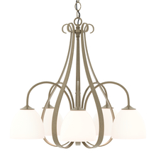Hubbardton Forge 101445-SKT-84-GG0001 - Sweeping Taper 5 Arm Chandelier