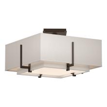 Hubbardton Forge 126507-SKT-05-SF1205-SE1605 - Exos Square Small Double Shade Semi-Flush