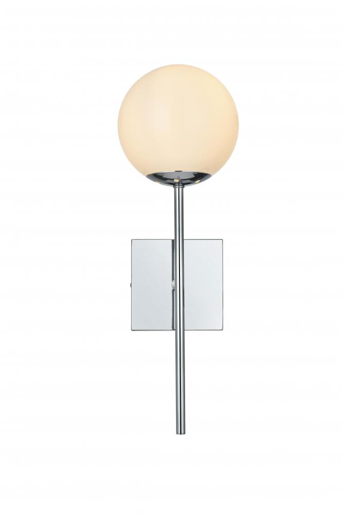Neri Wall Sconce W5.9"E6.7"H17.8" Chrome