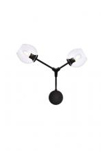 Elegant 1712W26BK - Cavoli WALL W26"H22.5"E11"L2 BK