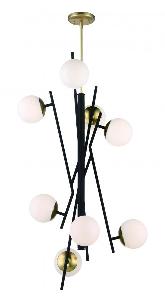 ALLURIA - 8 LIGHT LED FOYER