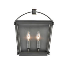 Alora Lighting WV312202UB - Manor Urban Bronze 2 Lights Wall/Vanity