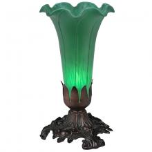 Meyda Lighting 10.5'W Green Pond Lily 3 Lt Wall Sconce 17537 
